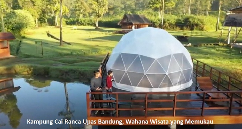 Kampung Cai Ranca Upas Bandung, Wahana Wisata yang Memukau