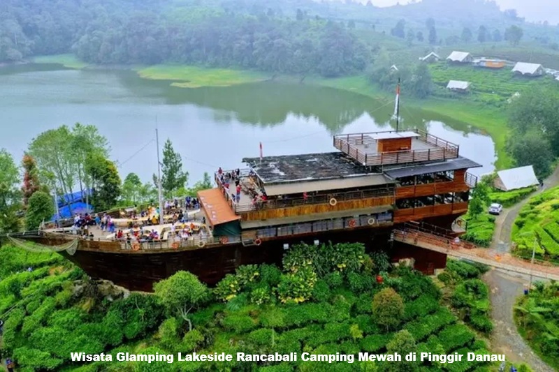 Wisata Glamping Lakeside Rancabali Camping Mewah di Pinggir Danau