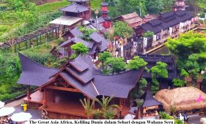 Berkeliling dunia dalam sehari di The Great Asia Africa dengan view dan wahana menarik