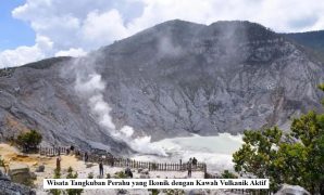 Wisata Tangkuban Perahu yang memukau dengan kawah vulkanik aktif
